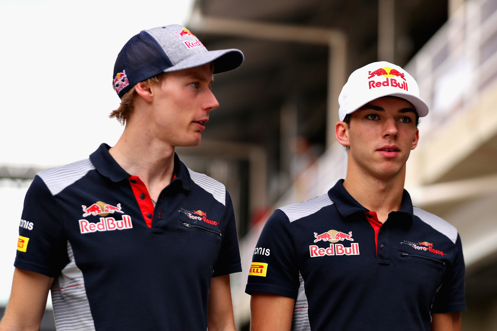 Gasly y Hartley titulares en 2018