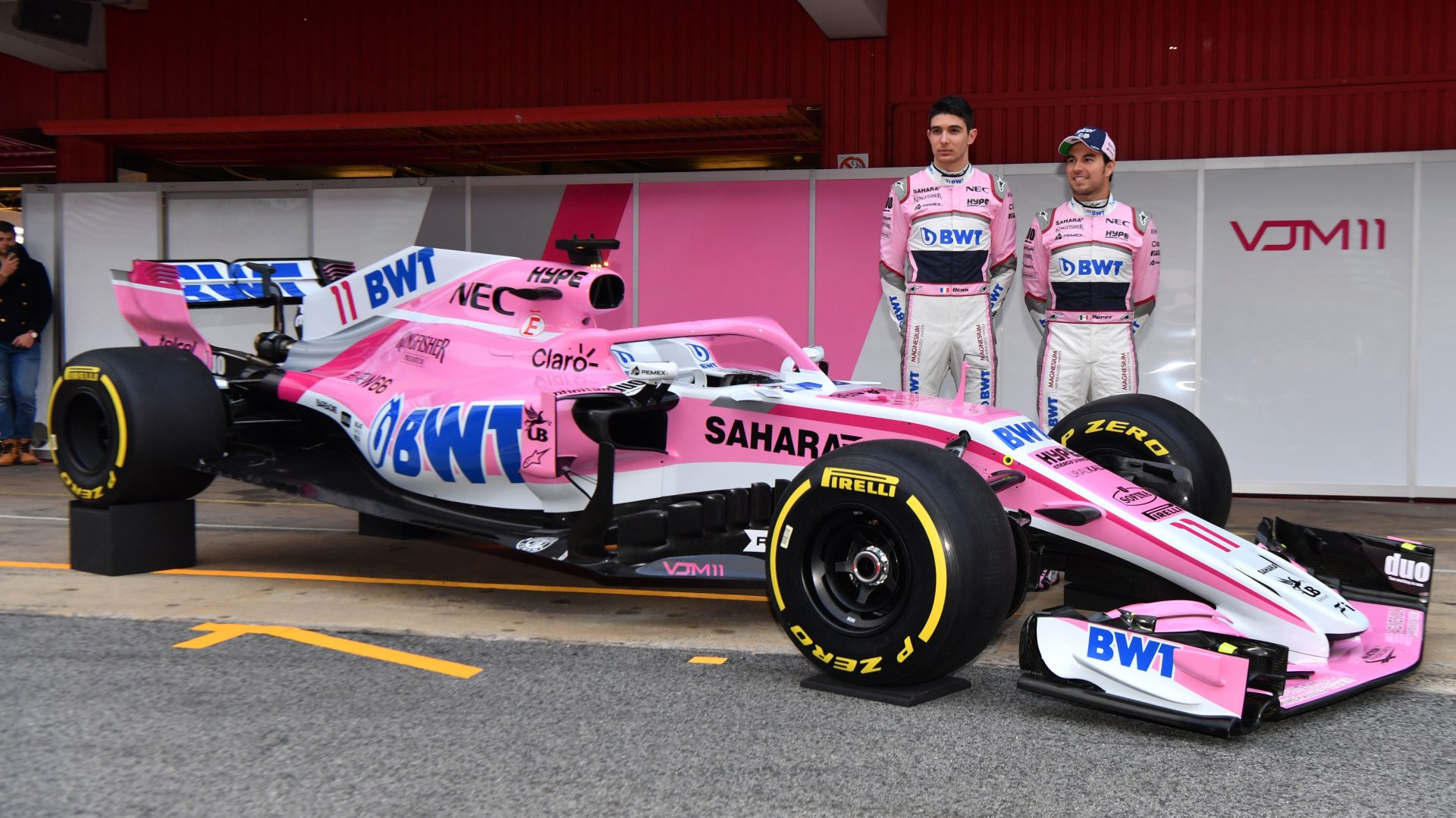 Presentación Force India VJM11