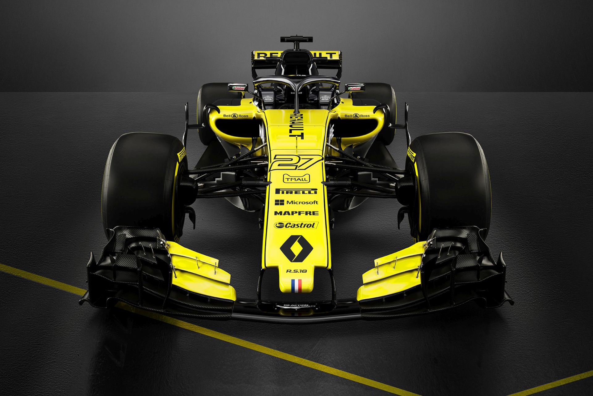 Renault mostró el RS18