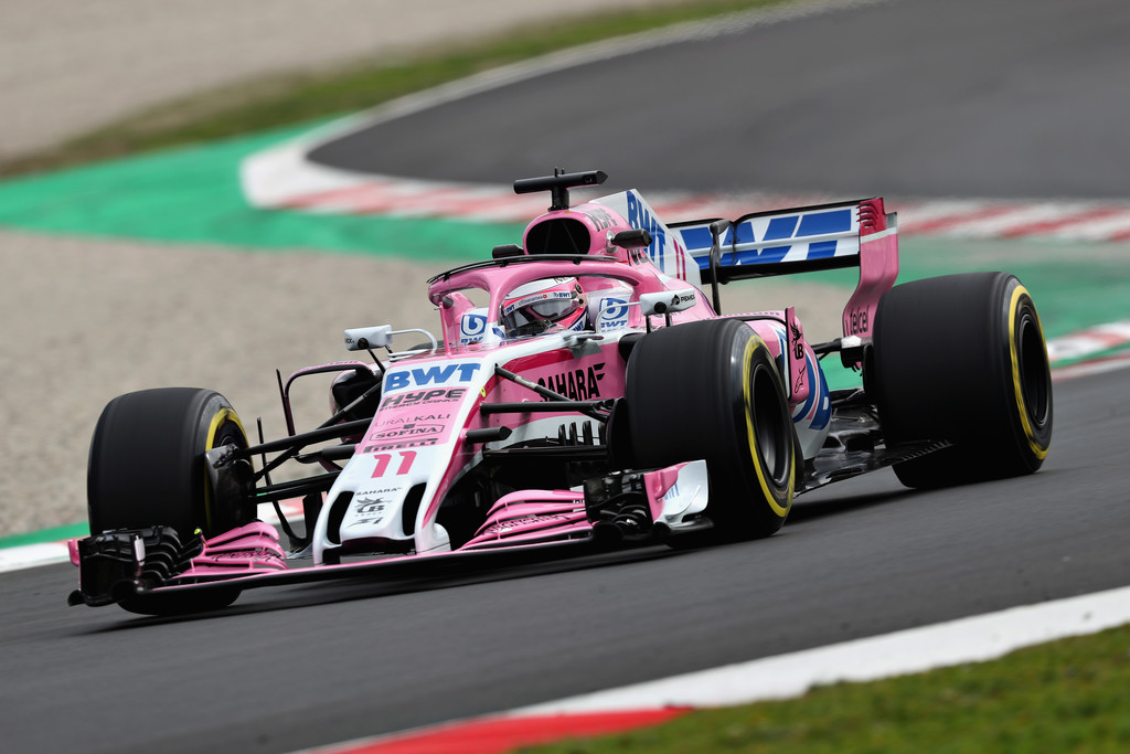 Pérez asume que Force India “no lidera el pelotón intermedio”, pero minimiza pruebas por ensayos “irrelevantes”