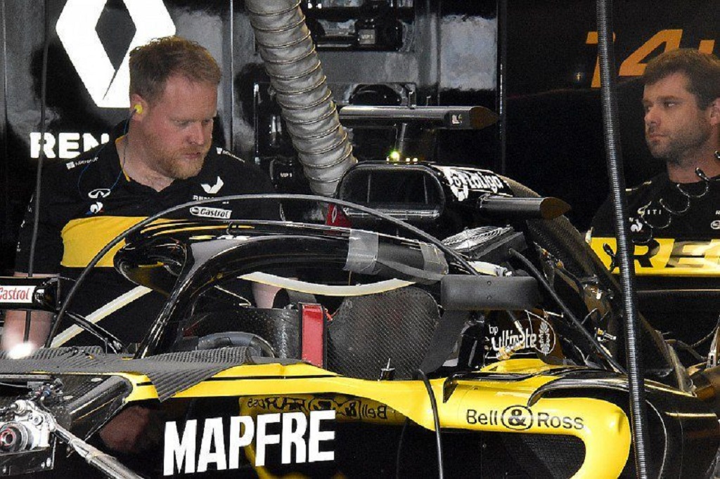 Renault, con espejos en el Halo para Canadá