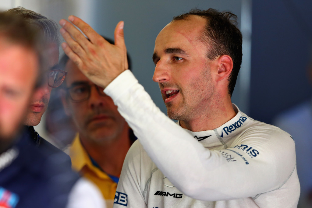 Kubica piensa que el punto fuerte de Williams es… la pintura!