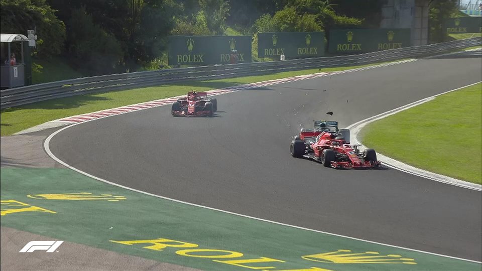 Valtteri Bottas , Sebastian Vettel Hungría GP 