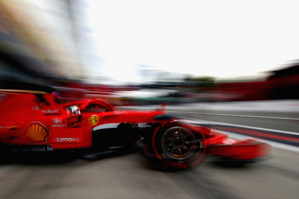 Vettel se recupera y cierra el viernes en Monza con el  P1