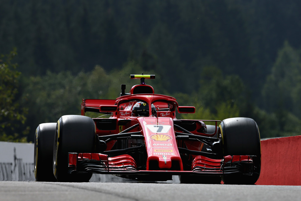 Kimi Raikkonen lidera las prácticas libres 2 en Bélgica