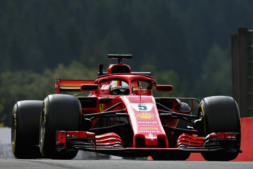 Vettel lidera la Práctica Libre 3 en Spa Francorchamps