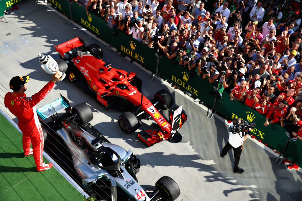 Vettel se siente confiado para la segunda parte del Campeonato