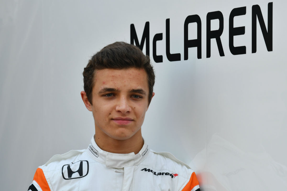 Lando Norris pilotará el McLaren de Alonso en PL1 en Bélgica