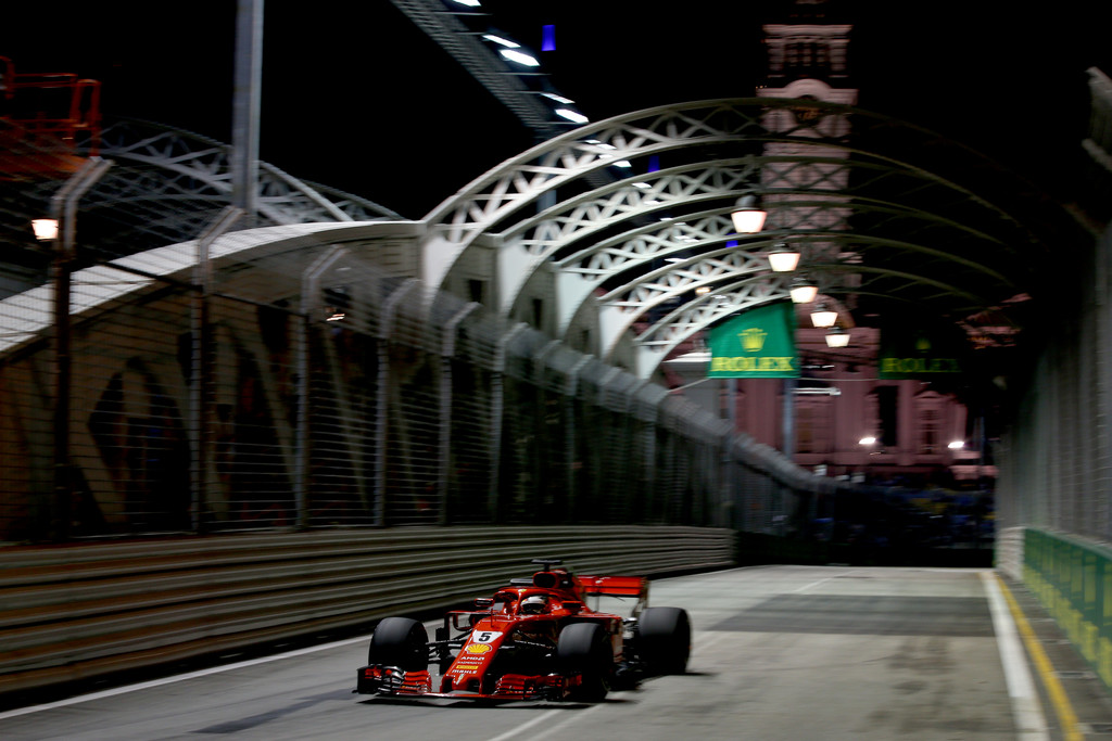 Vettel Marca el ritmo en FP3