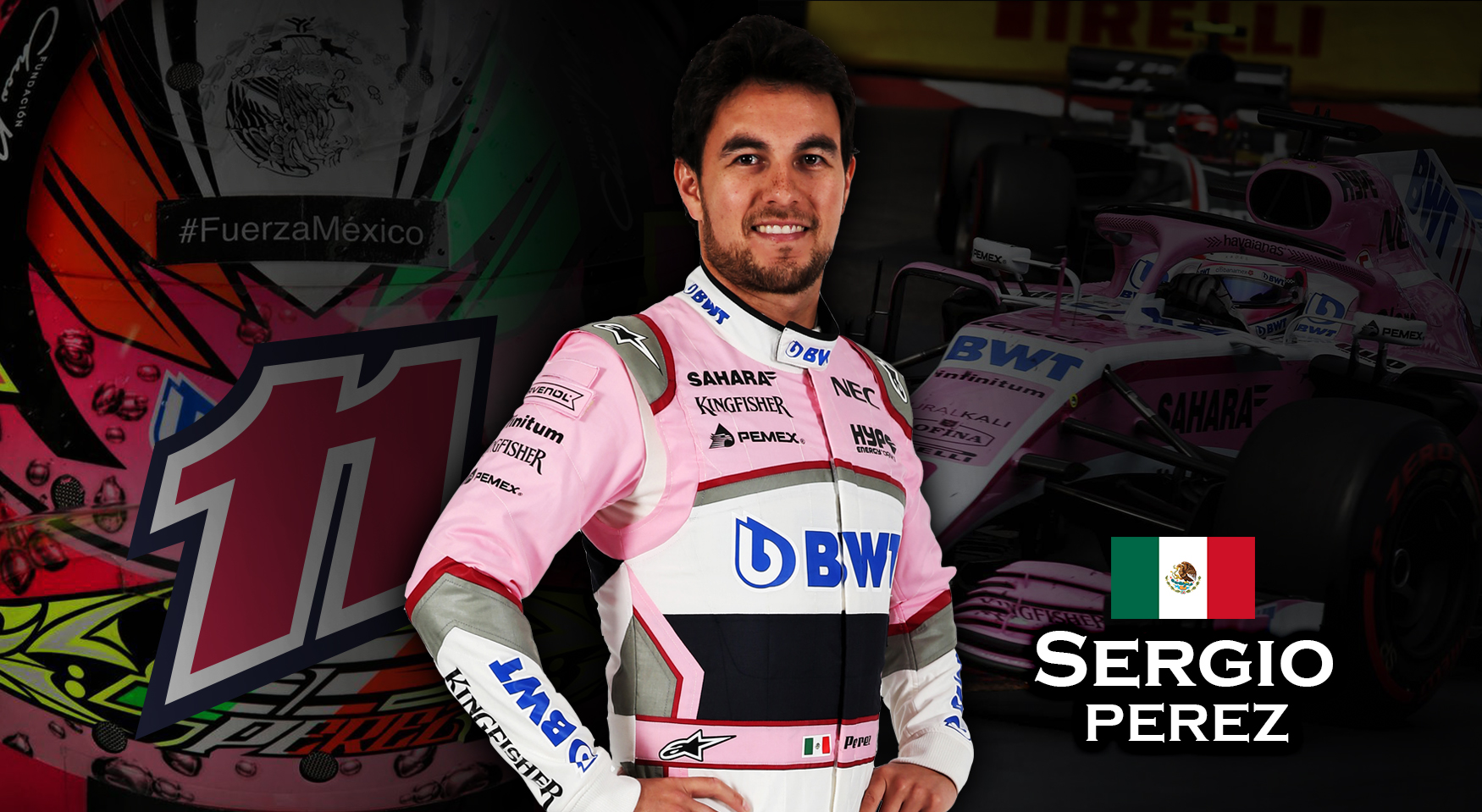 Sergio Pérez, se queda en Force India.