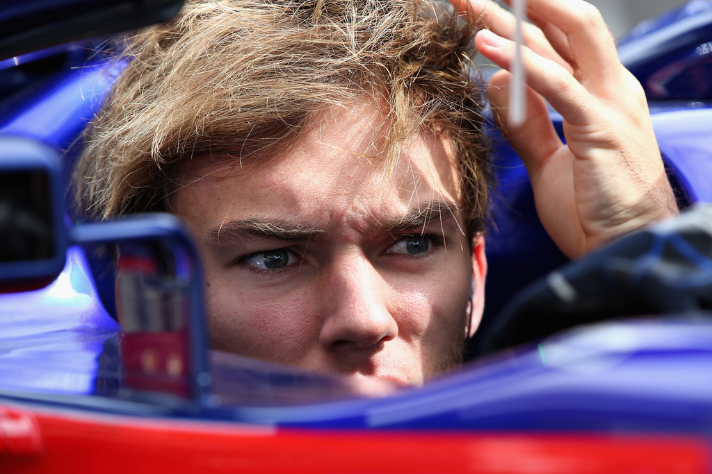 Pierre Gasly vivió momentos de tensión durante el GP de Rusia