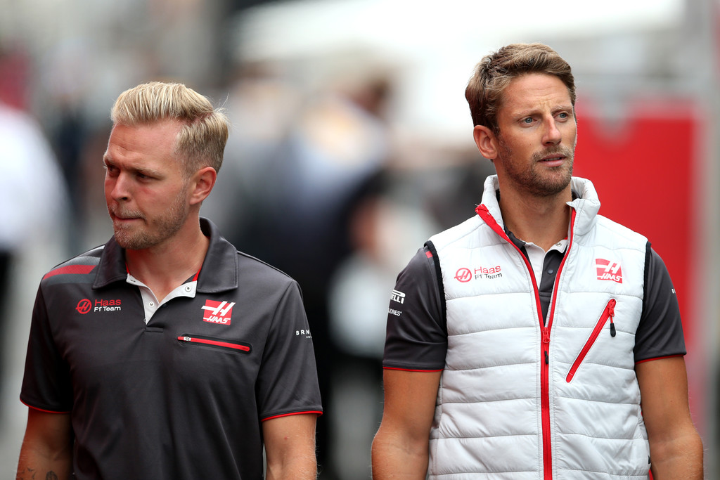 HAAS Renueva a Grosjean  y Magnussen !