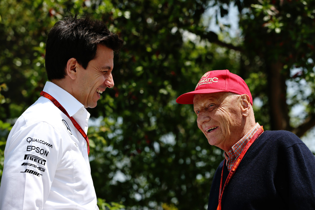 Wolff sobre Lauda: -“Me insultó, así que sé que está bien”.-