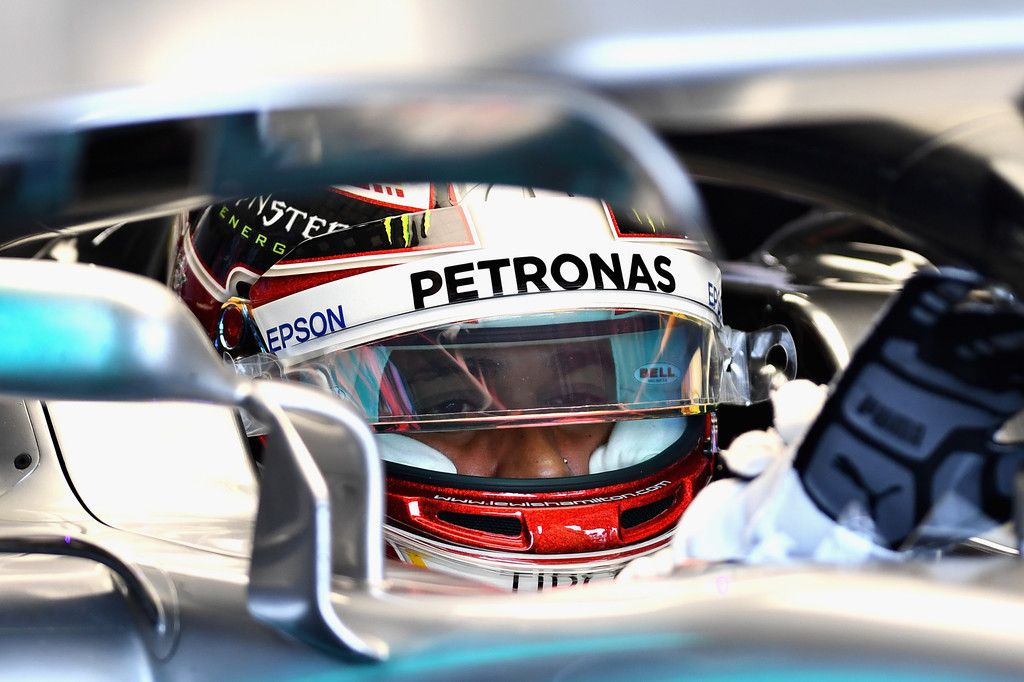 Hamilton se queda con la Práctica 3 que termina con bandera roja por Hulkenberg