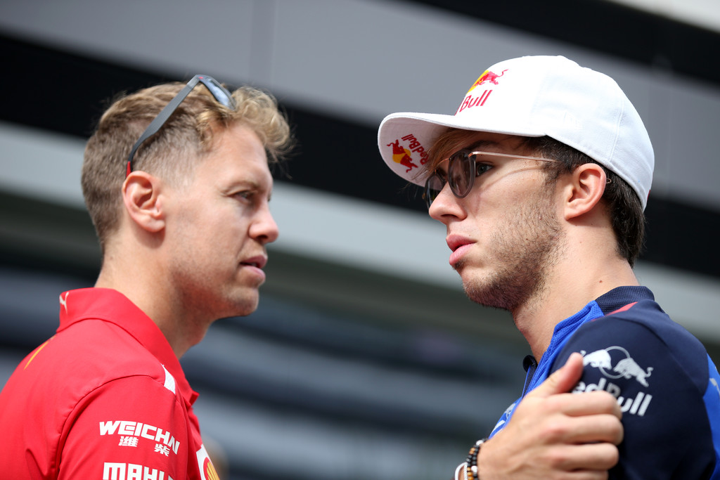 Gasly reconoce haberle pedido consejos a Vettel en 2016