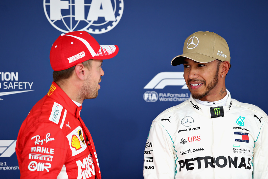 Vettel admite sorpresa por terminar cerca de Hamilton