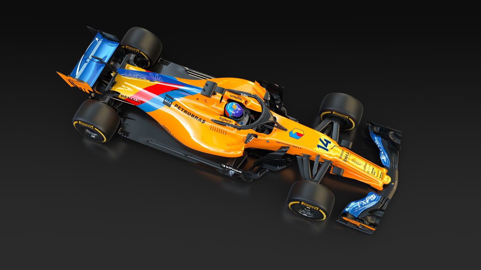 McLaren despide a Fernando Alonso con colores especiales en su coche