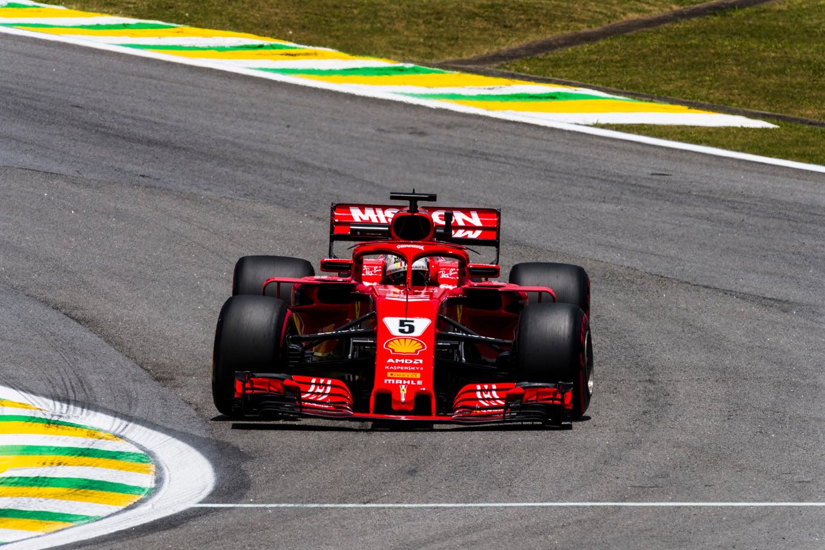 Vettel Rompe récord y lidera libres 3 en Brasil