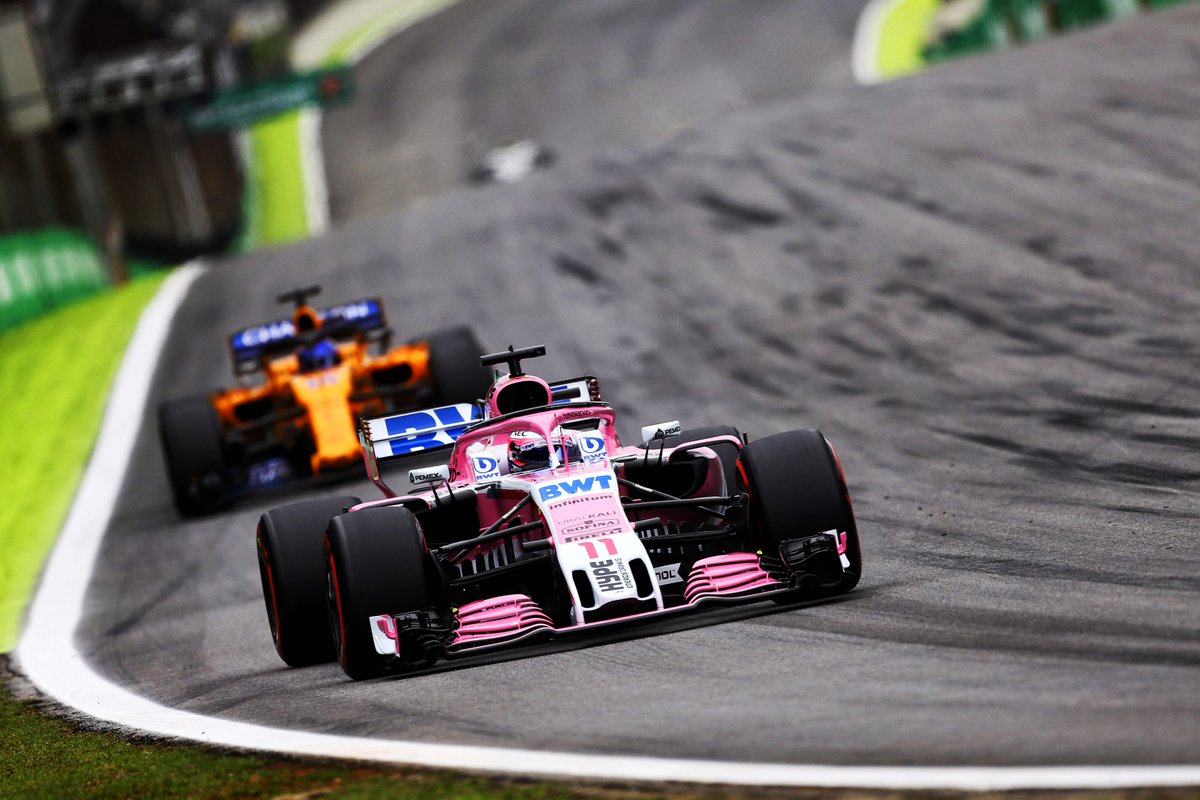 Force India tuvo un sábado difícil en Brasil