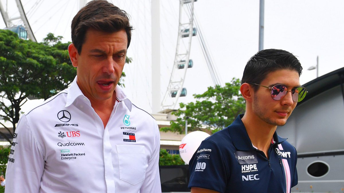 Ocon en 2019 será piloto de reserva y tercer piloto en Mercedes