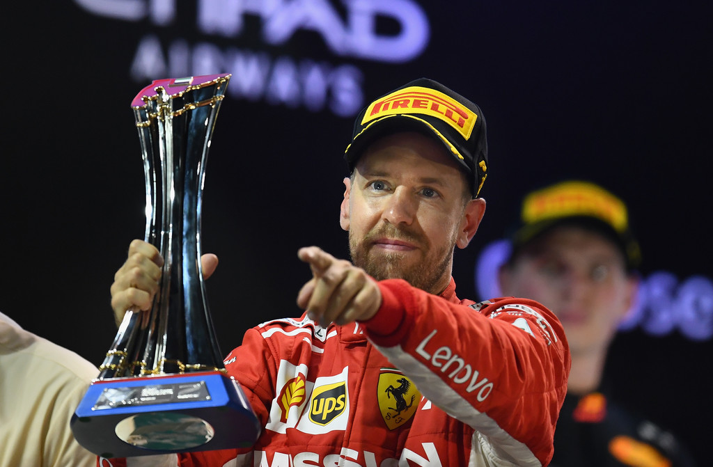 Vettel terminó 2° en Abu Dhabi y promete ser mejor en 2019