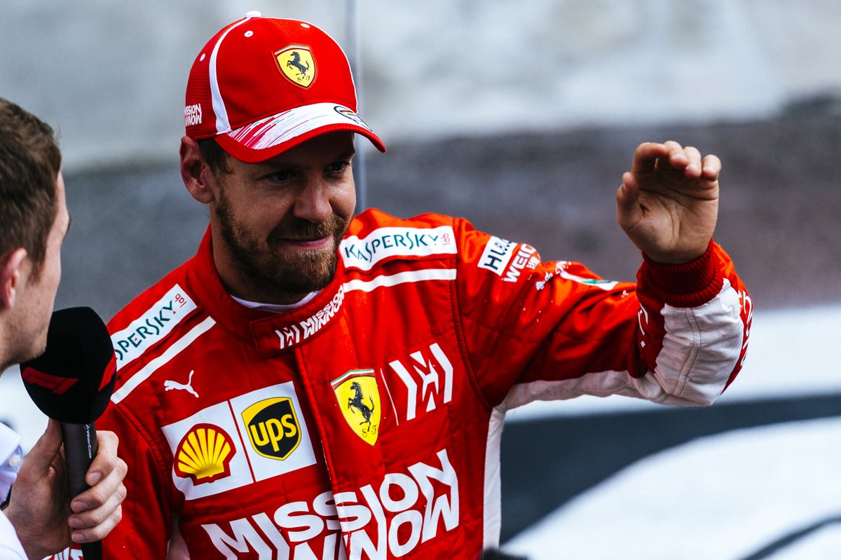 Para Vettel , la clasificación fue “Divertida”