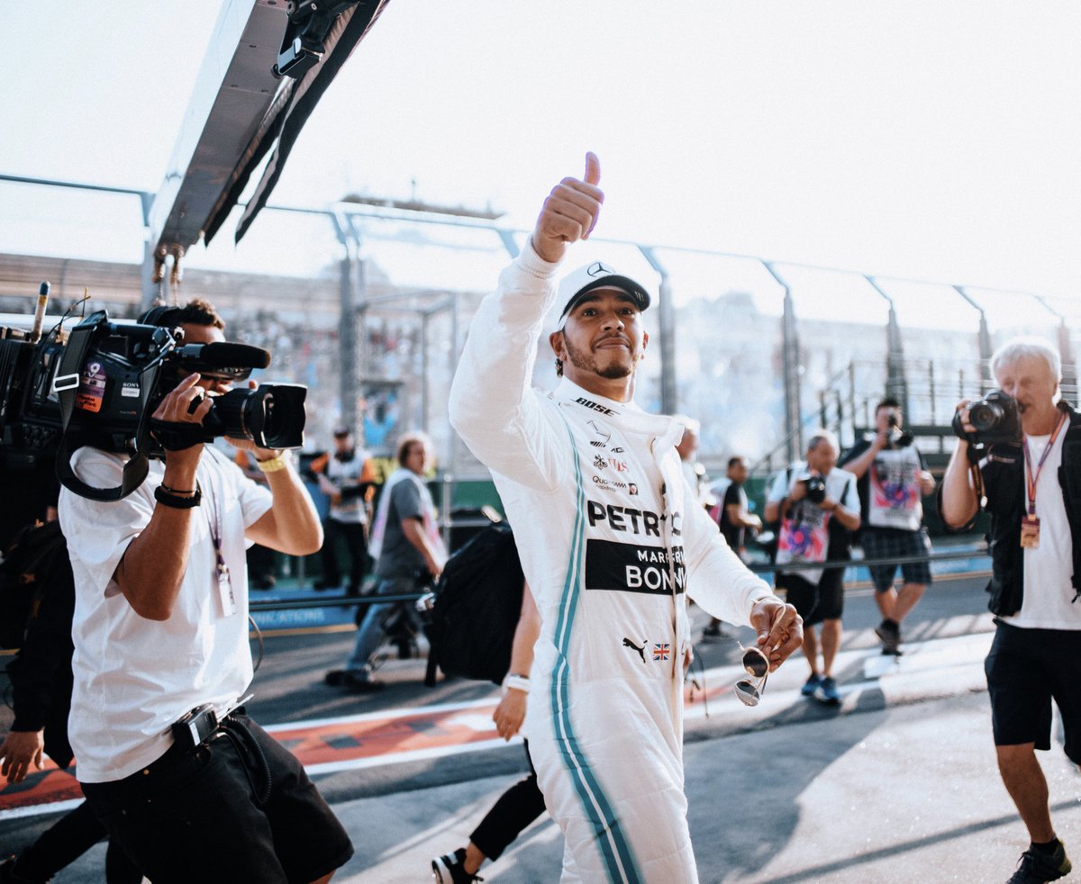 Clasificación, GP Australia 2019 para Mercedes !