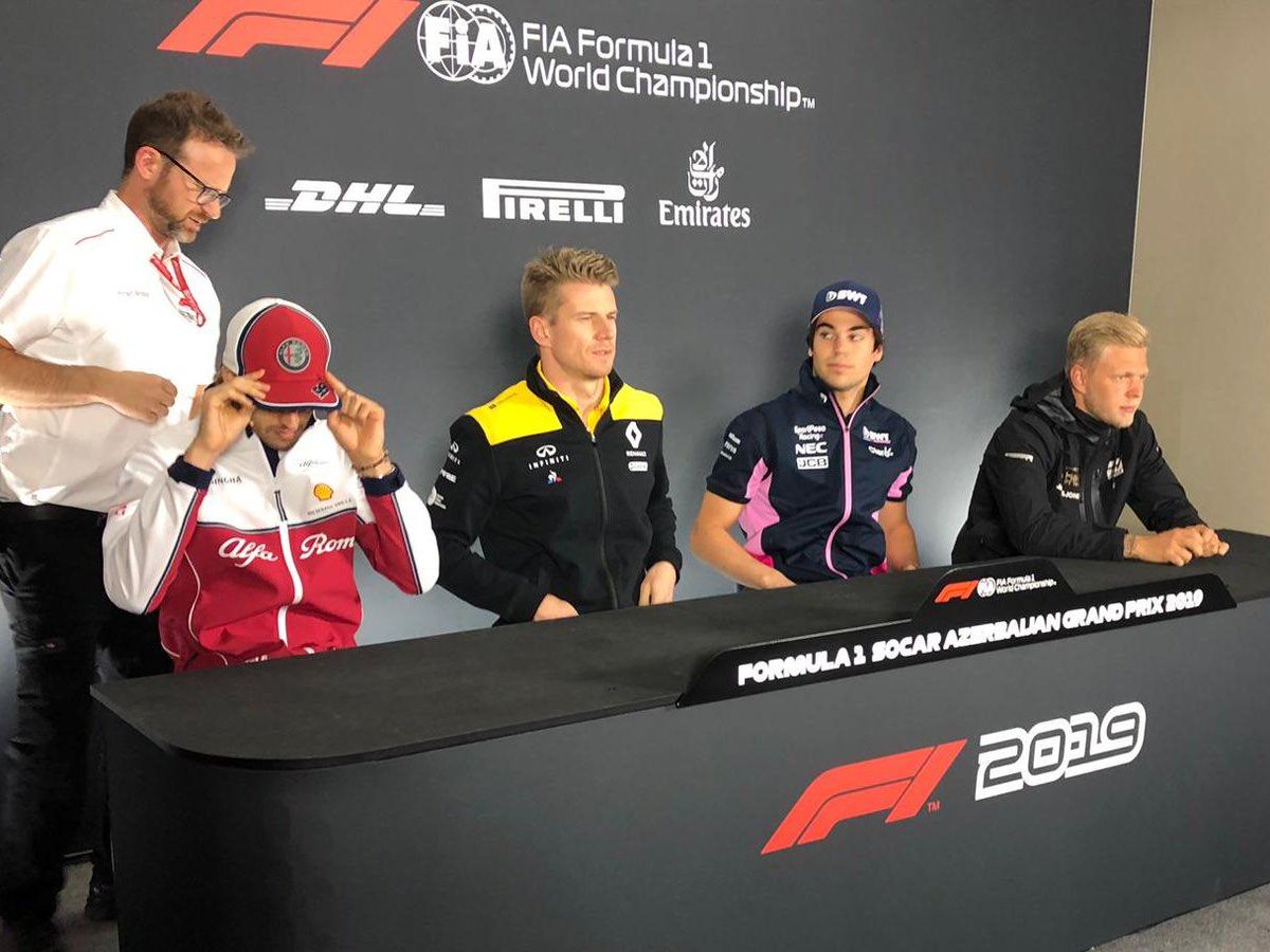 Conferencia de prensa FIA , Azerbaijan GP 2019