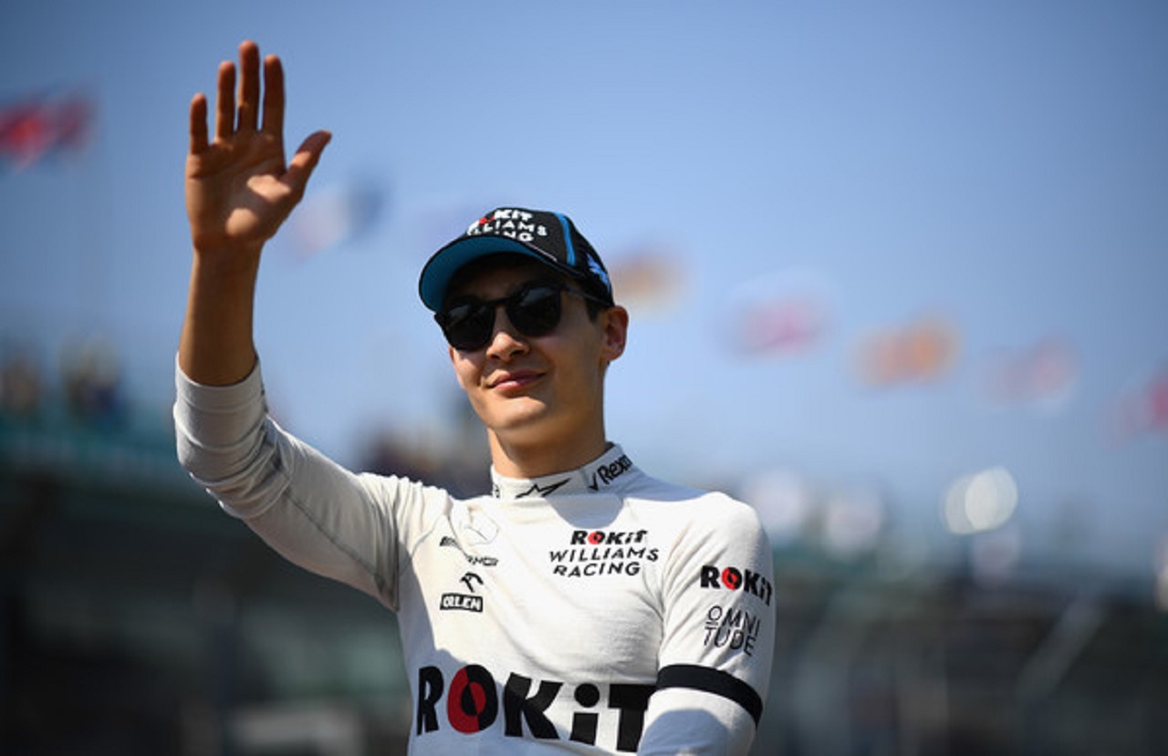George Russell y su homenaje a Juan Pablo Montoya en el GP de China