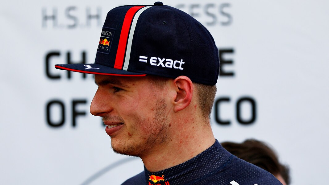 Verstappen satisfecho con largar en tercer lugar el GP de Mónaco.