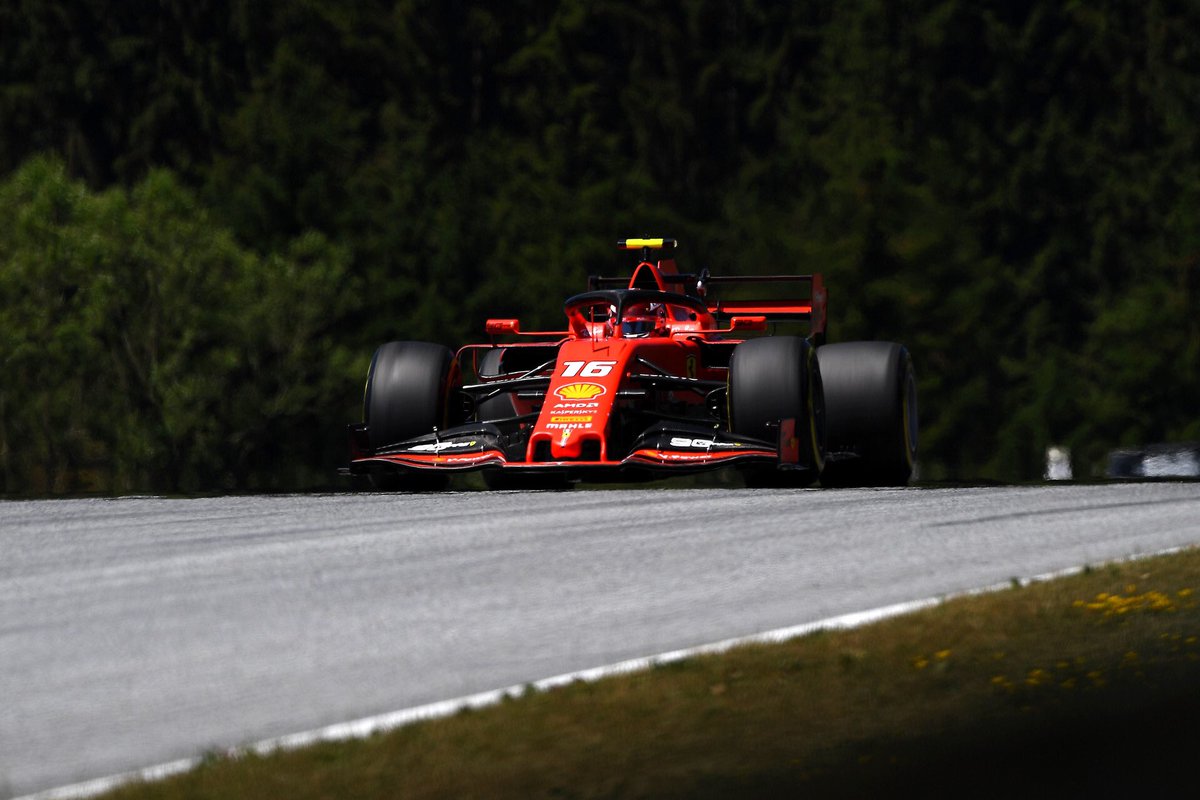Leclerc se queda con el mejor tiempo de la libres 2 en Austria