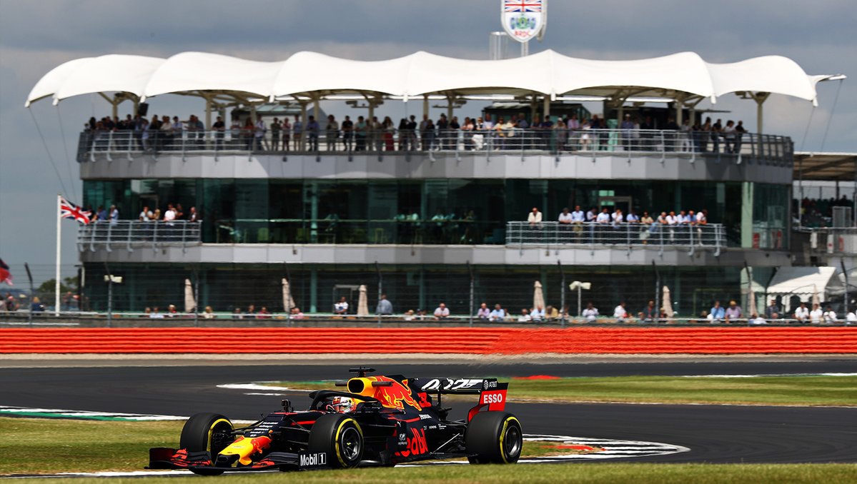 Para Verstappen el viernes en Silverstone:”No fue positivo”