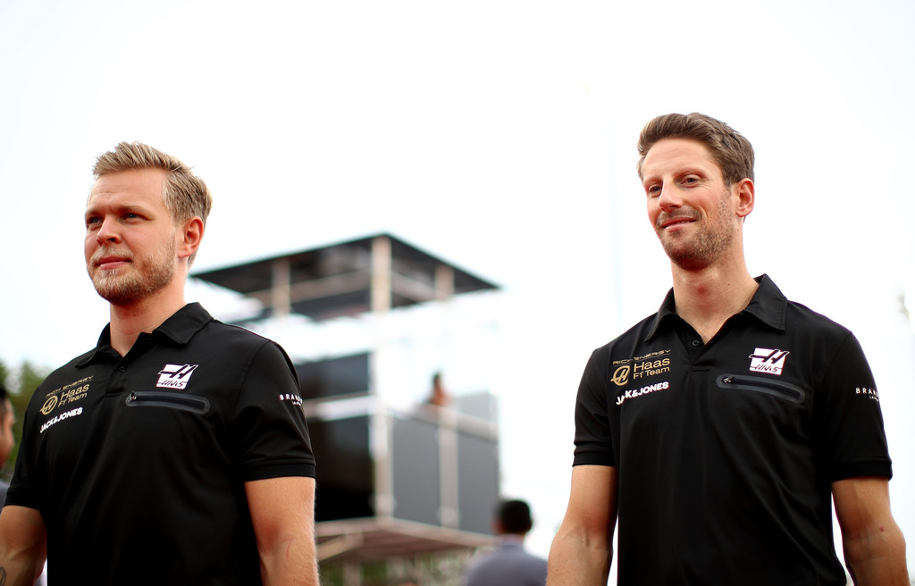 Grosjean y Magnussen dejarán Haas a fin de año