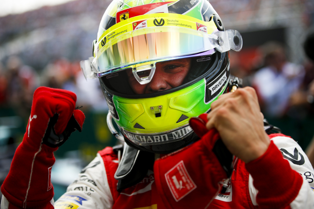 Mick Schumacher y su primera victoria en F2