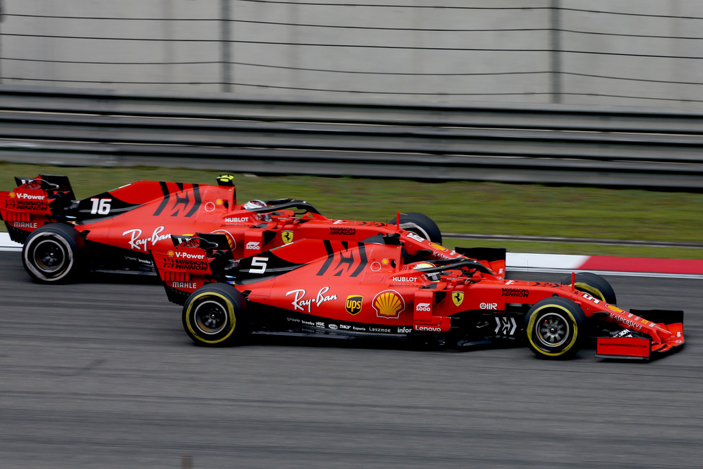 Ferrari Vettel Leclerc
