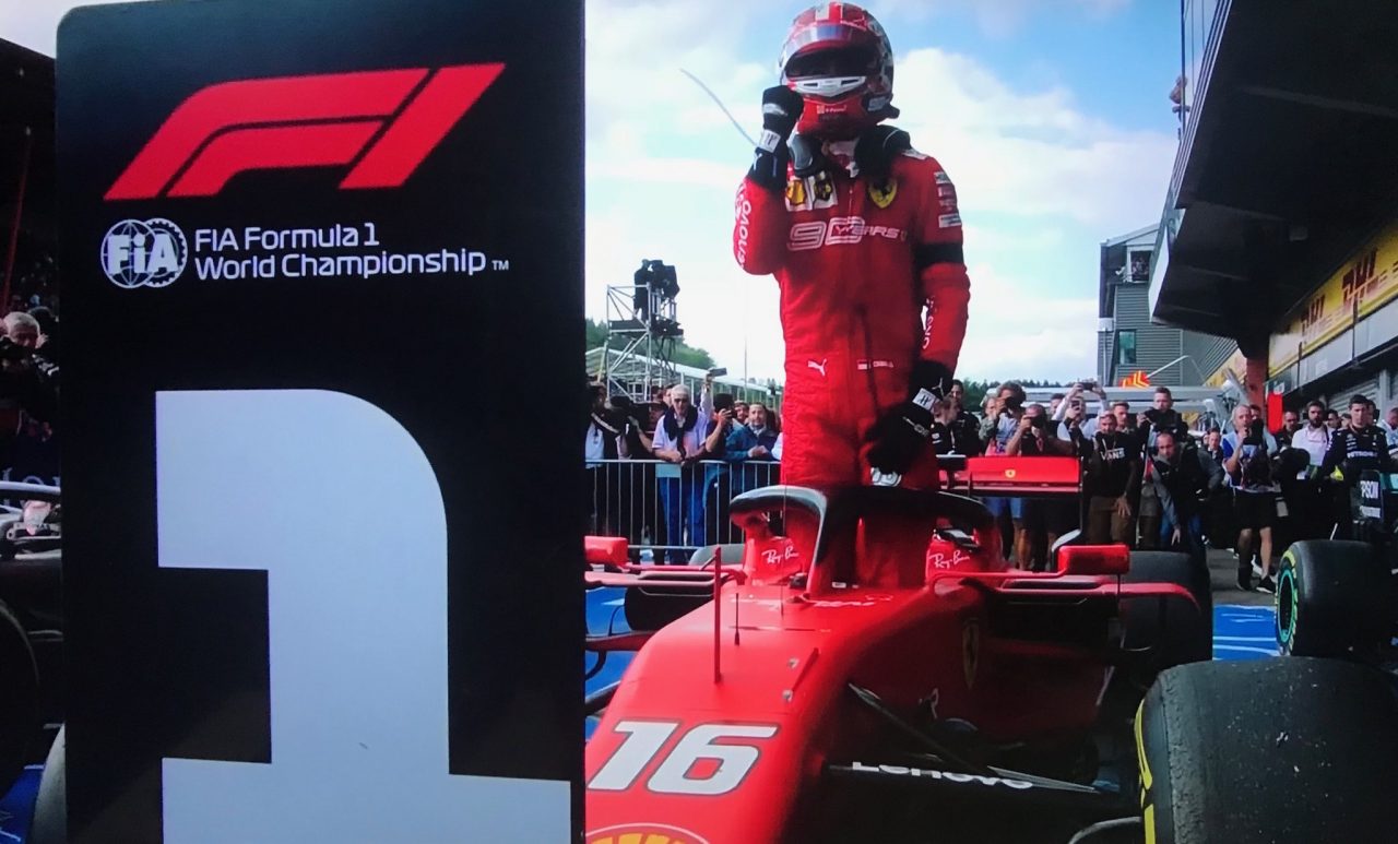 Leclerc consigue su primer victoria en F1