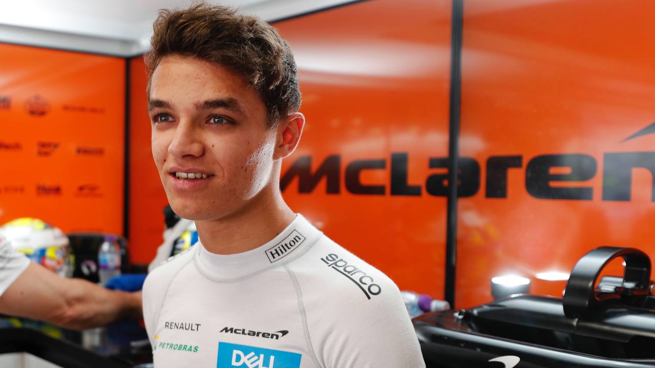 Lando Norris positivo de Coronavius