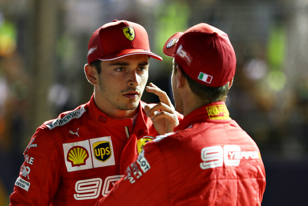 Leclerc sigue confiando en Vettel a pesar de Rusia