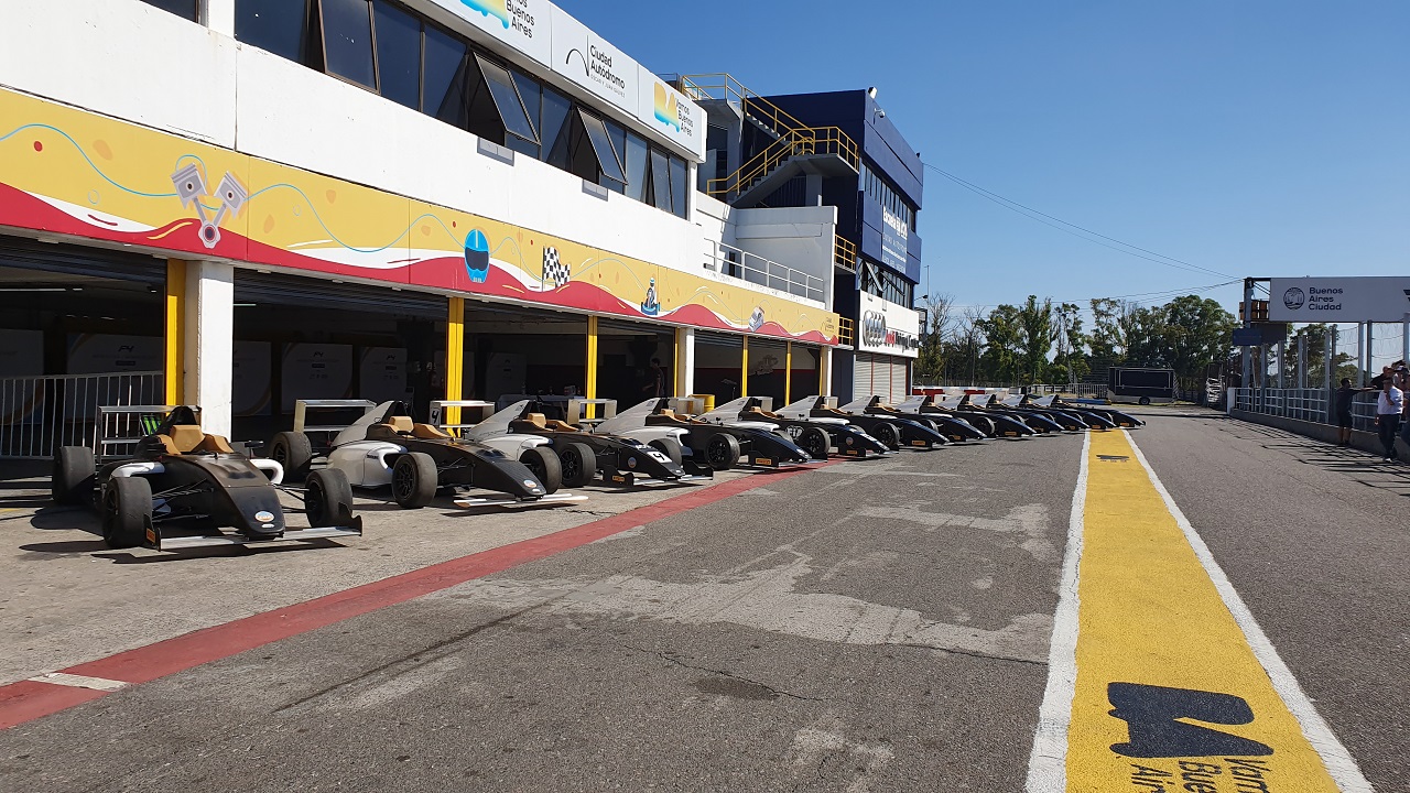 Nueva jornada de pruebas de la F4 FIA Argentina