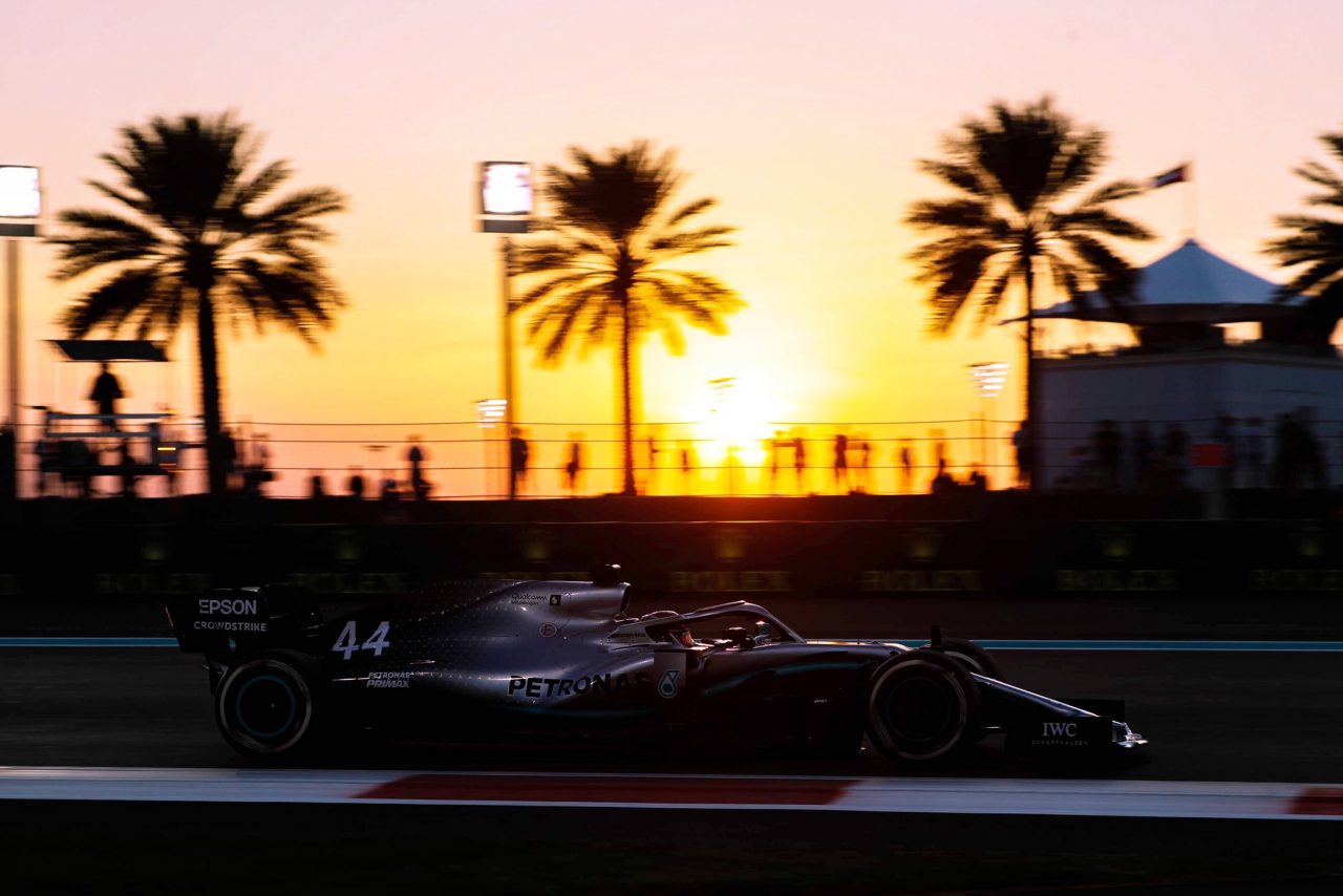 Hamilton no estuvo del todo satisfecho este viernes en Abu Dhabi