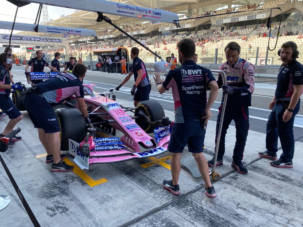 Ambos pilotos de Racing Point positivos de cara al último GP de la temporada