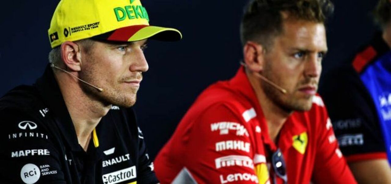 Vettel lamenta la ausencia de Hulkenberg en 2020