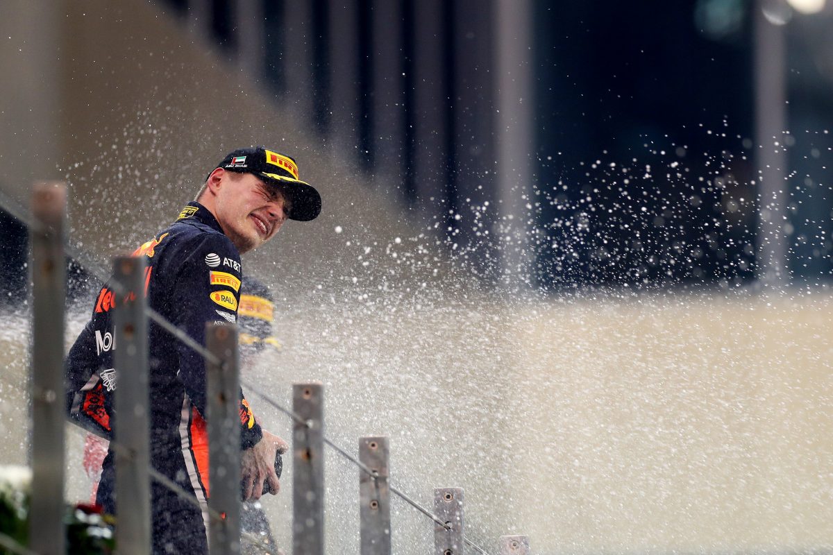 Verstappen termina el año en el podio de triunfadores