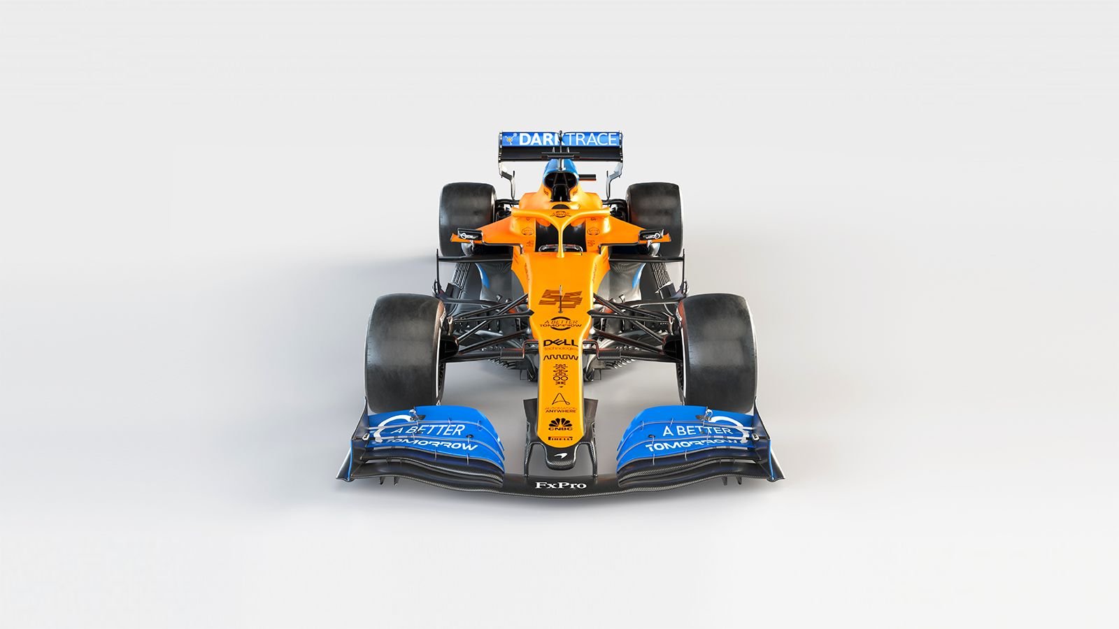 McLaren presentó el MCL35