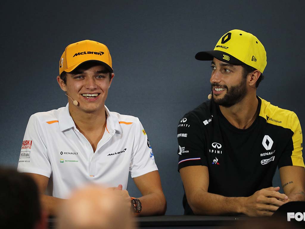 McLaren espera que Ricciardo impulse a Norris como piloto