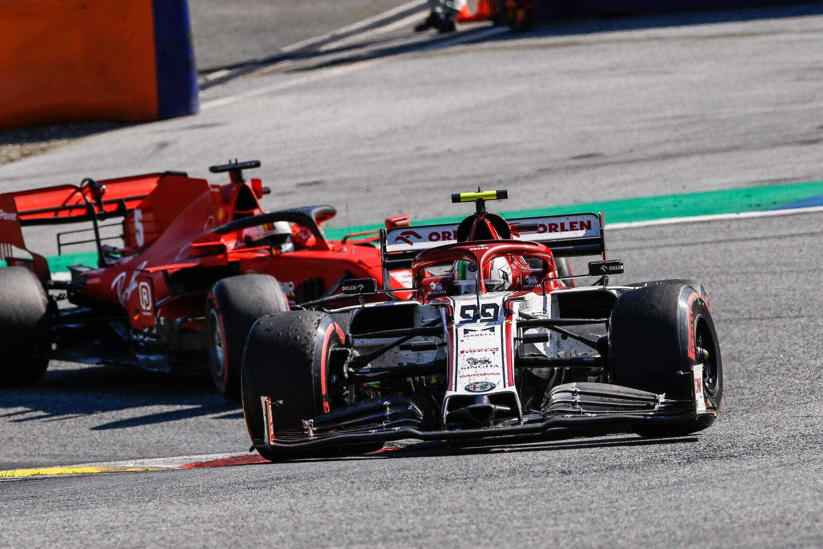 Giovinazzi Vettel Austria