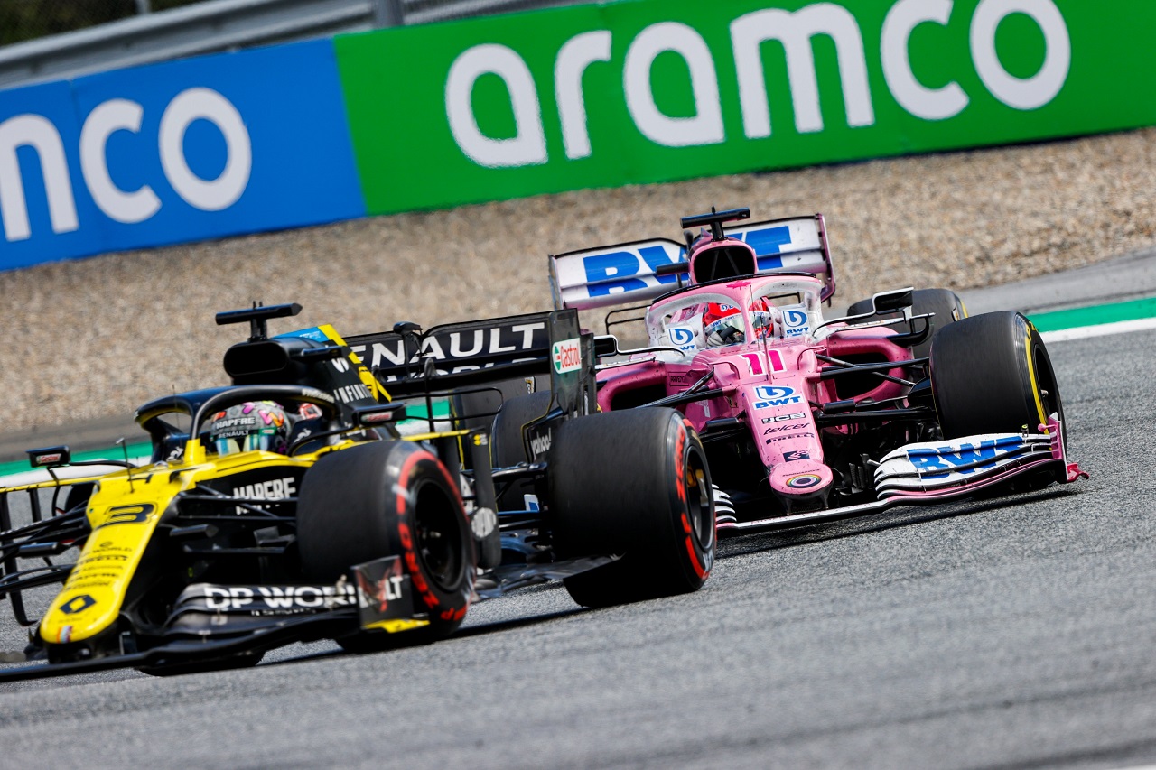 Renault protesta formalmente la legalidad de ambos Racing Point