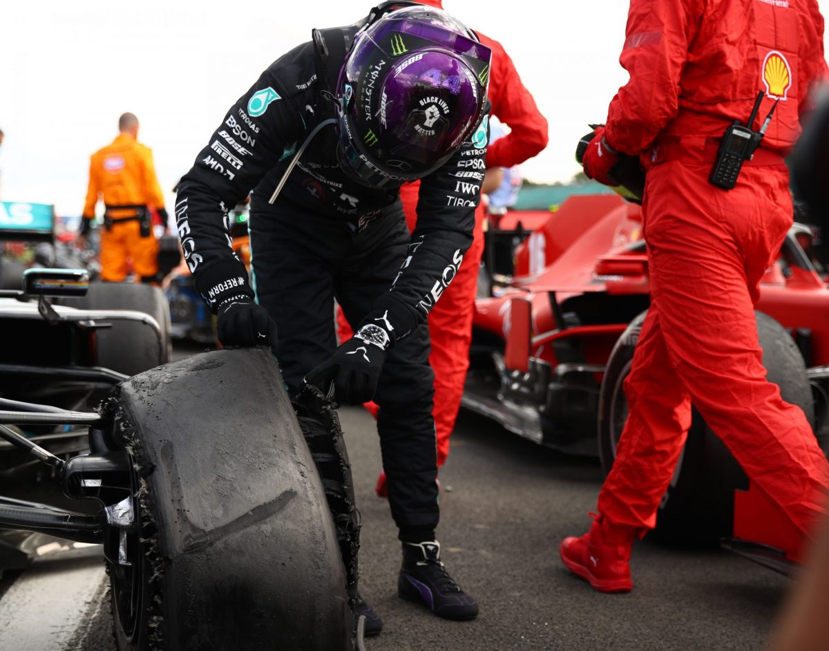 Con un dramático final, Lewis Hamilton Gana el Gran Premio de Silverstone
