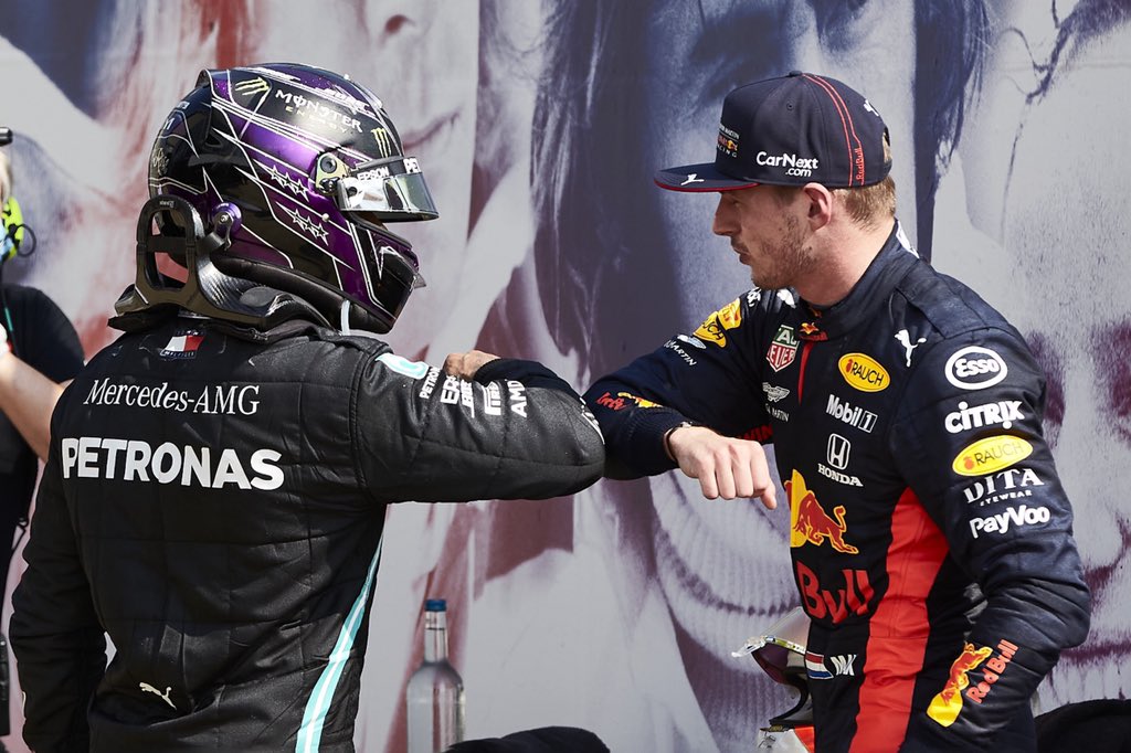 Lewis Hamilton y Max Verstappen - Foto Mercedes