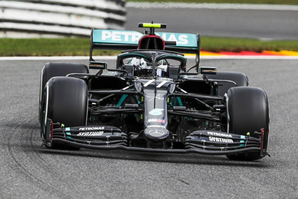 Bottas lideró la única sesión libre de cara al GP de Eifel